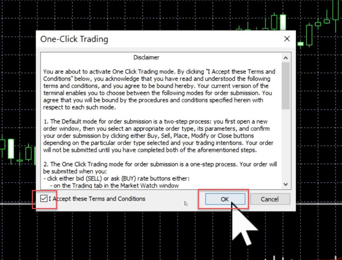 21 one click trading