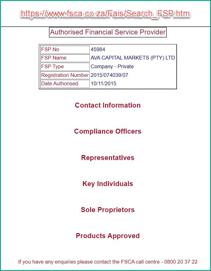 fsca avatrade