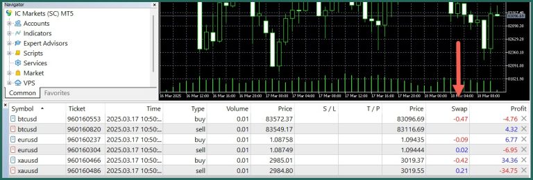 IC Markets Swap 2025