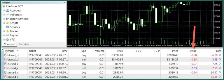 LiteFinance Swap 2025