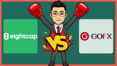 เปรียบเทียบ Eightcap กับ GOFX GOFX vs Eightcap