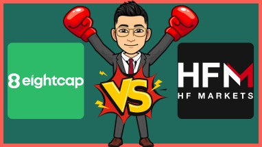 เปรียบเทียบ Eightcap กับ HFM HFM vs Eightcap