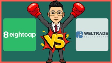 เปรียบเทียบ Eightcap กับ WELTRADE WELTRADE vs Eightcap