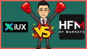 IUX vs HFM โบรกไหนดีกว่า? เปรียบเทียบชัดๆ