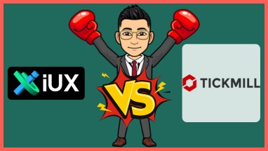 เปรียบเทียบ IUX กับ Tickmill Tickmill vs IUX