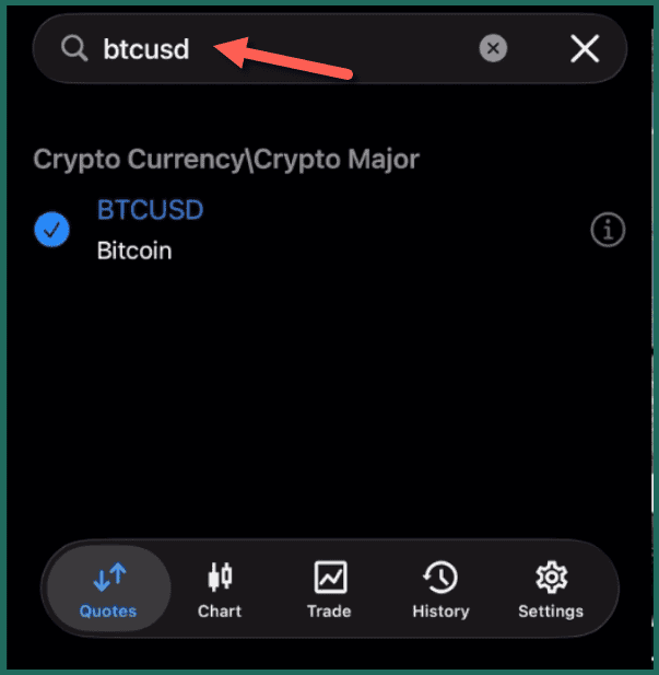 16 ค้นหาสินทรัพย์ mt5