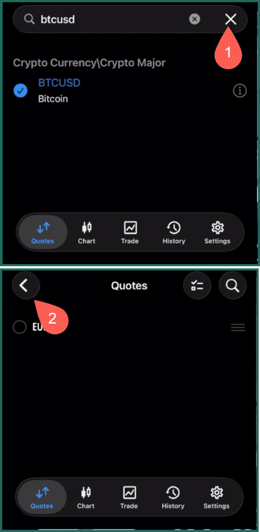 17 ย้อนกลับไปดูสินทรัพย์ที่เพิ่มใน mt5