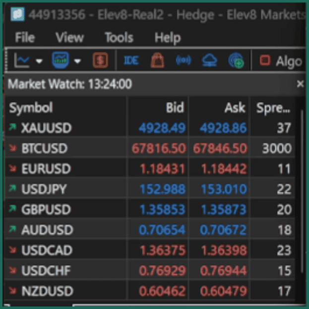 elev8 spread forex 2026