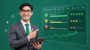Trusted Forex broker ranking comparison with broker reliability scores